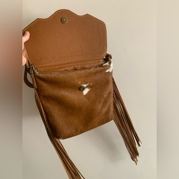 Myra bag cowhide crossbody purse - Picture 4 of 6